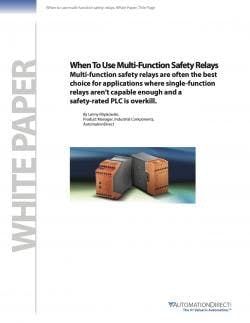 When-to-use-multi-function-safety-relays-white-paper When-to-use-multi-function-safety-relays-white-paper