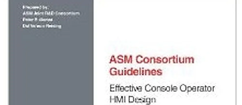HMI Design Guidelines Second Edition Control Global