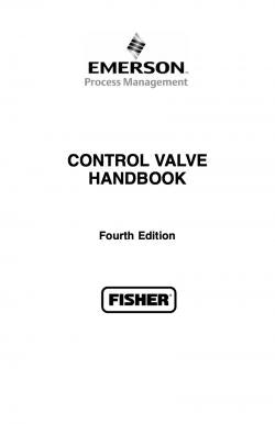 Valves | Control Valve Handbook, 4th Edition | Control Global | Control ...