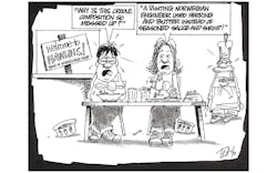 Comic-cartoon-of-two-people-discussing-the-composition-of-a-creole-meal Comic-cartoon-of-two-people-discussing-the-composition-of-a-creole-meal