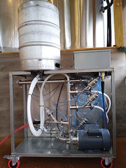 Nostrovia-Brewings-keg-cleaning-cart