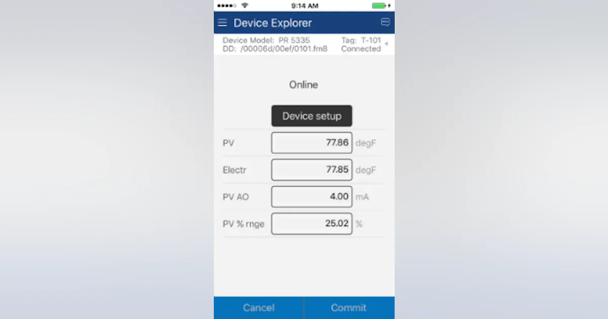 Iphone Hart Communicator Module ProComSol Delivers Mobile HART Communicator iOS App | Control Global