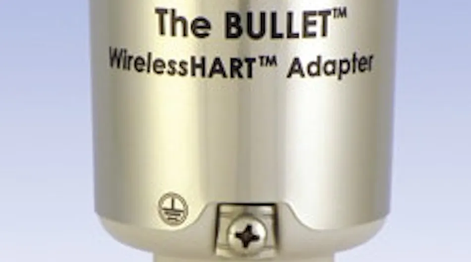 Android Hart Adapter Wireless | The Bullet WirelessHART Adapter Ships with New Features ...