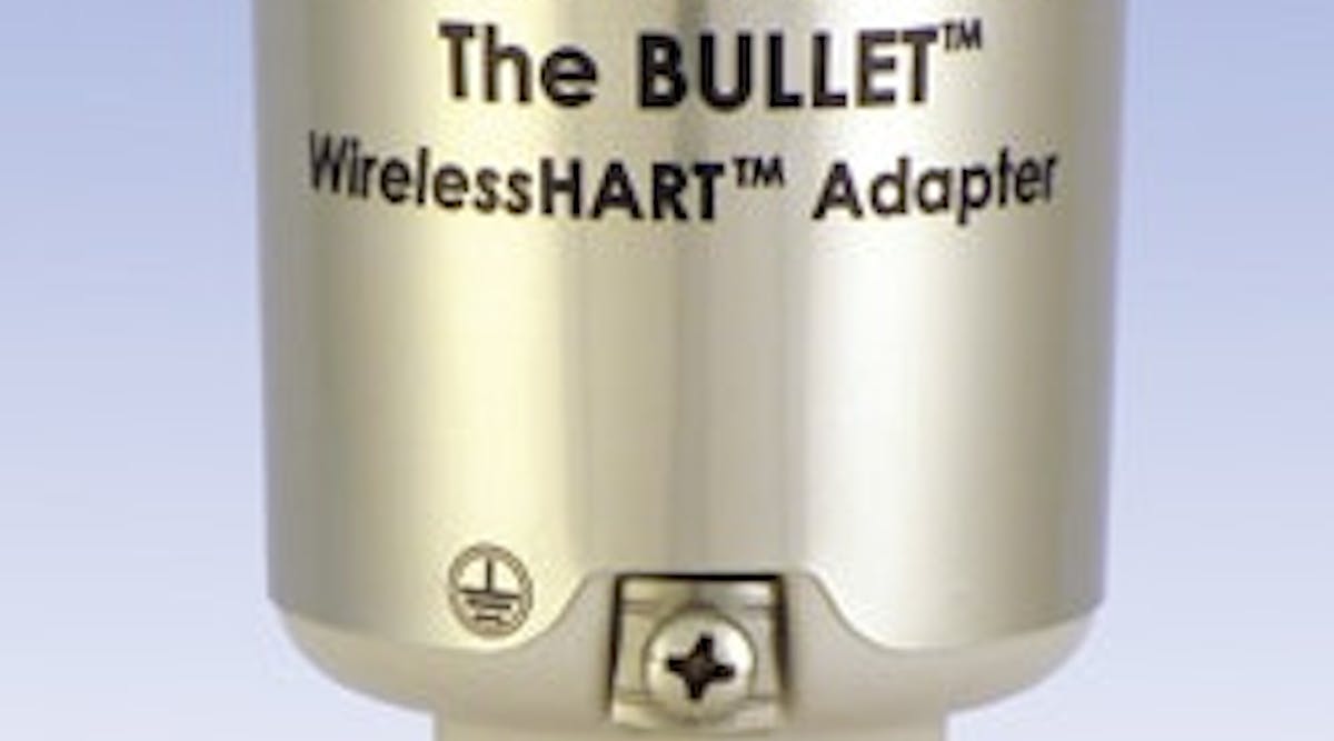 Wireless | The Bullet WirelessHART Adapter Ships with New Features ...
