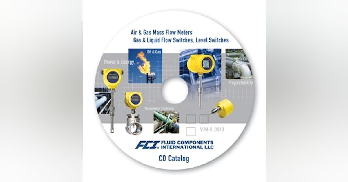 New FCI CD Catalog Provides Innovative Flow/Level Measurement