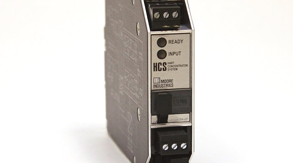 Moore Industries’ HCS HART Concentrator System Performs HART-to-MODBUS ...