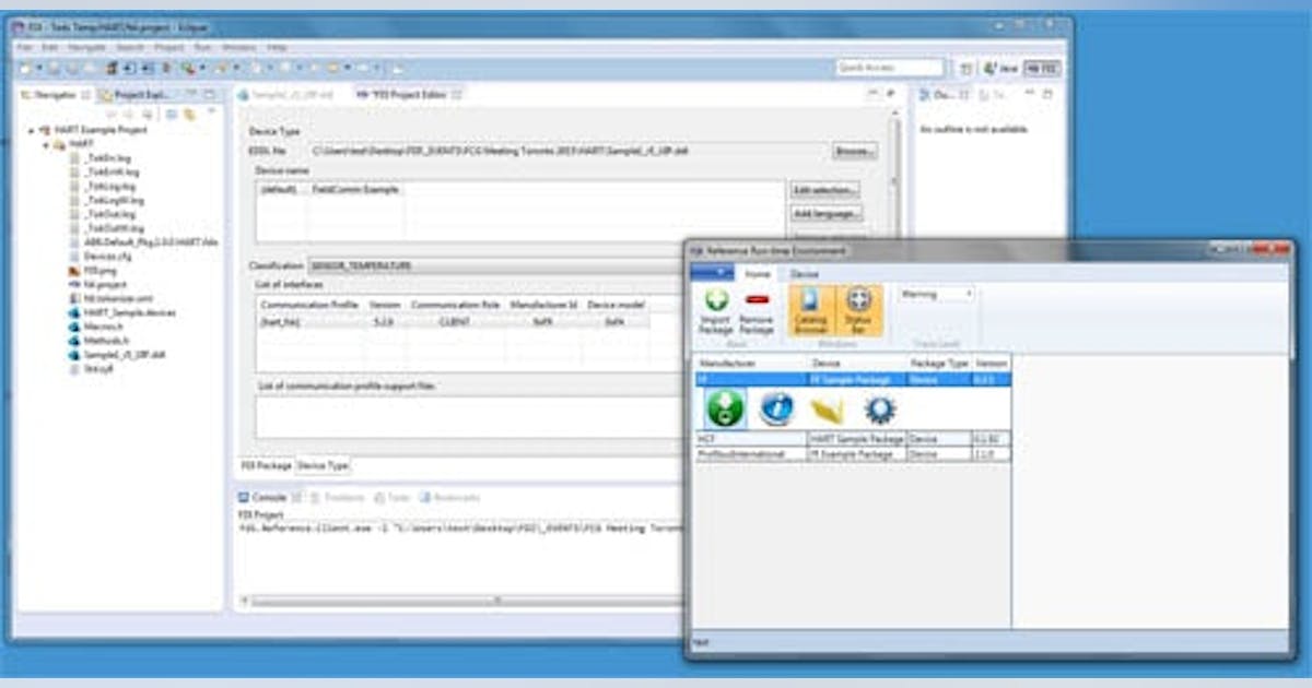 FDI specifications, tools and host components delivered to automation ...