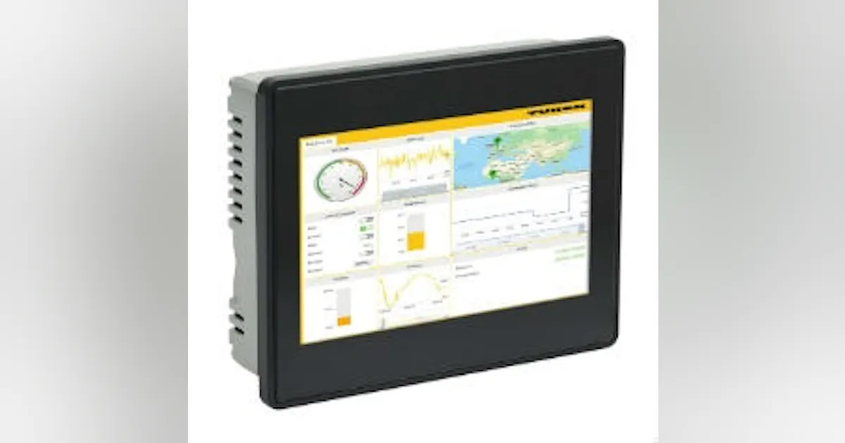 Turck programmable TX700 series HMI/PLCs | Control Global