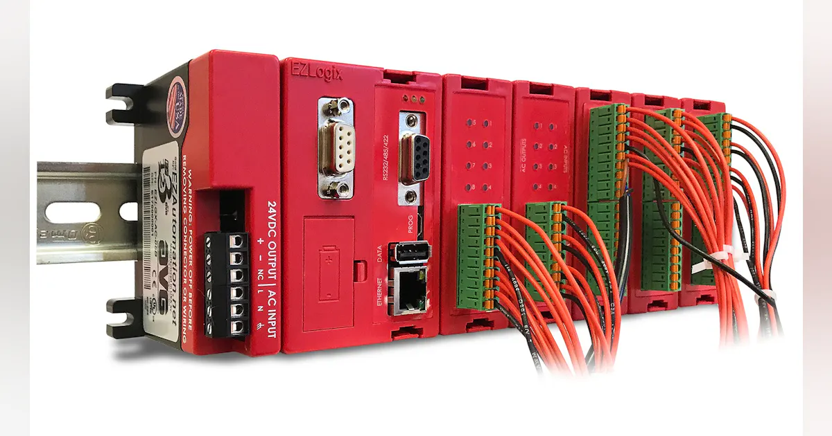 Ez Rack Flow EZRack PLC and I/O | Control Global
