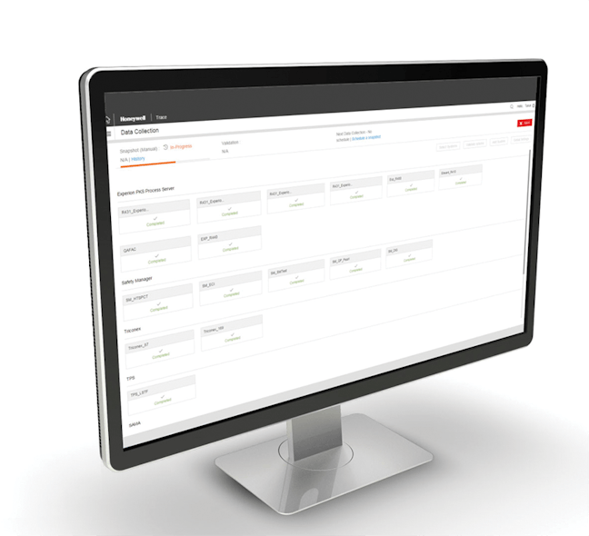 Honeywell trace change management software control global
