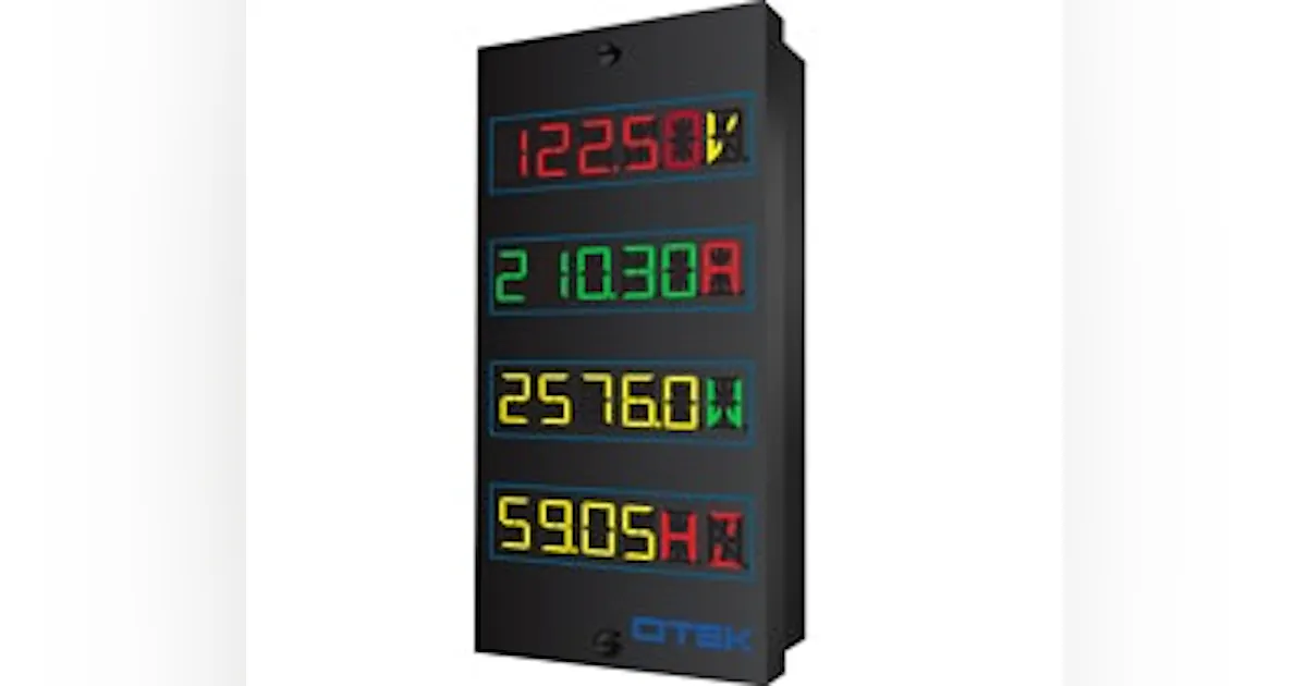 Otek Corp. Universal Panel Meter | Control Global