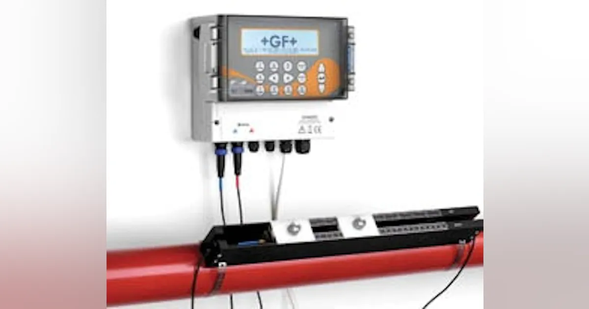 Gf Flow Module Flow: GF Piping's Ultrasonic Flowmeters | Control Global