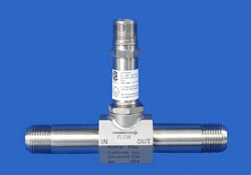 Flowmeters Hoffer Flow Controls' Autoclave Turbine Flowmeters Control Global