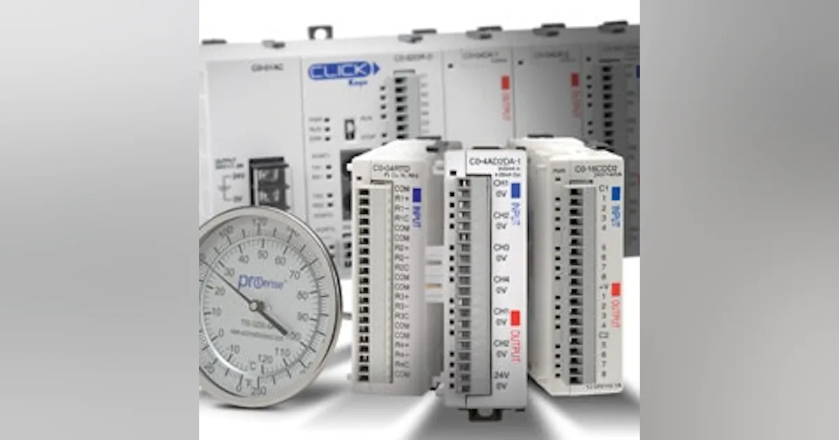 Click Automation Direct Controllers: AutomationDirect's Click PLC Line | Control Global