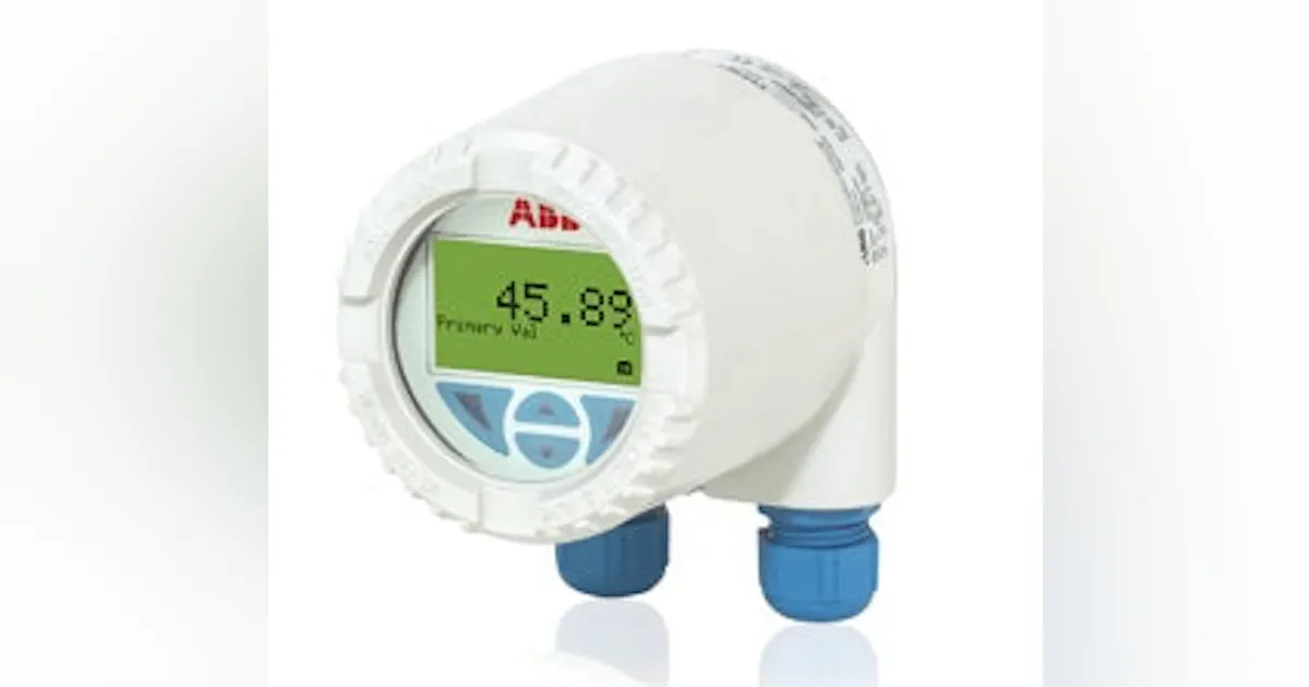 Temperature Instruments Abb ABB'S TTF300 Headmount Temperature Transmitter | Control Global