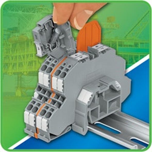 Wago's TopJob DoubleDeck Fuse and Disconnect Terminal Blocks Control