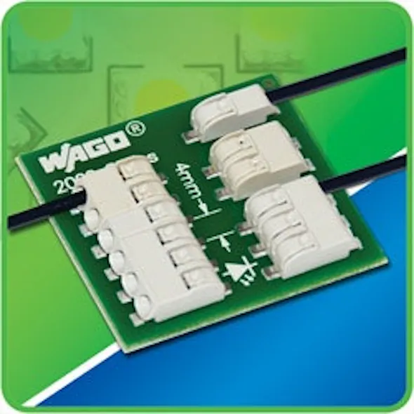 Industrial Terminal Block: Wago's 2060 Series SMD-Terminal Block ...