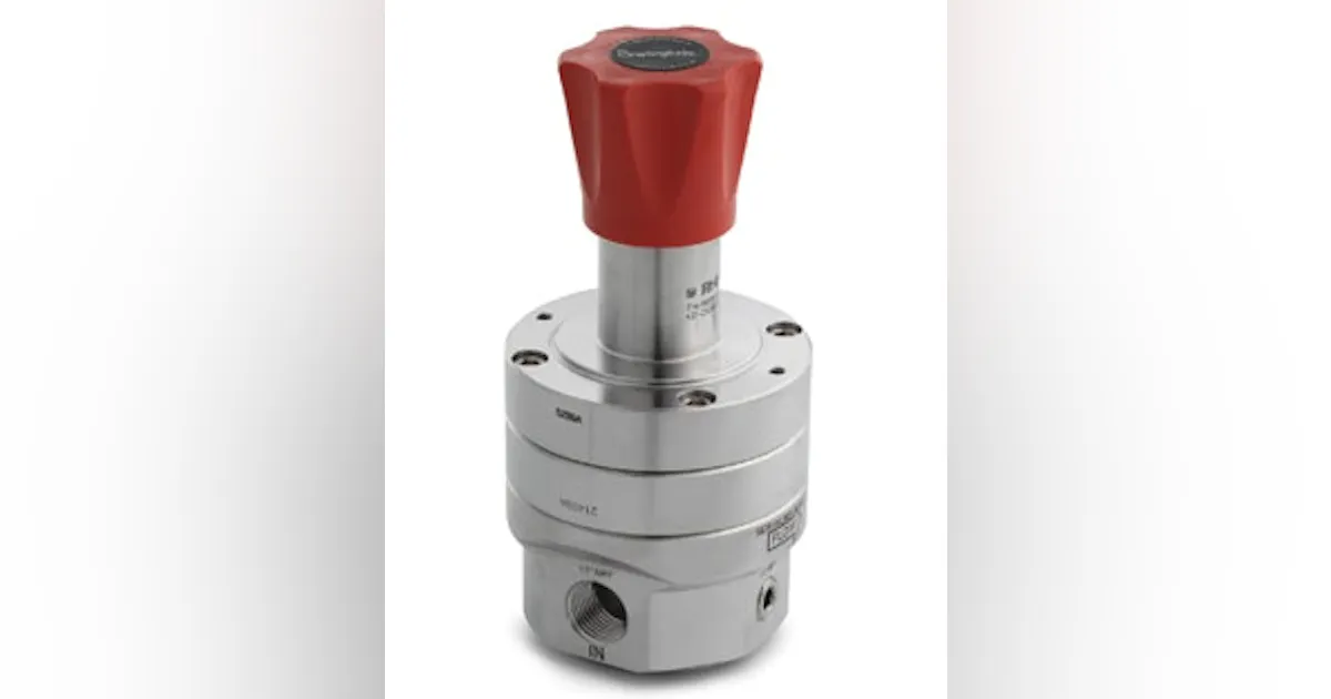 Spring Loaded Stack Regulator Pressure Transmitters: Swagelok's RHPS Series of Spring-Loaded ...