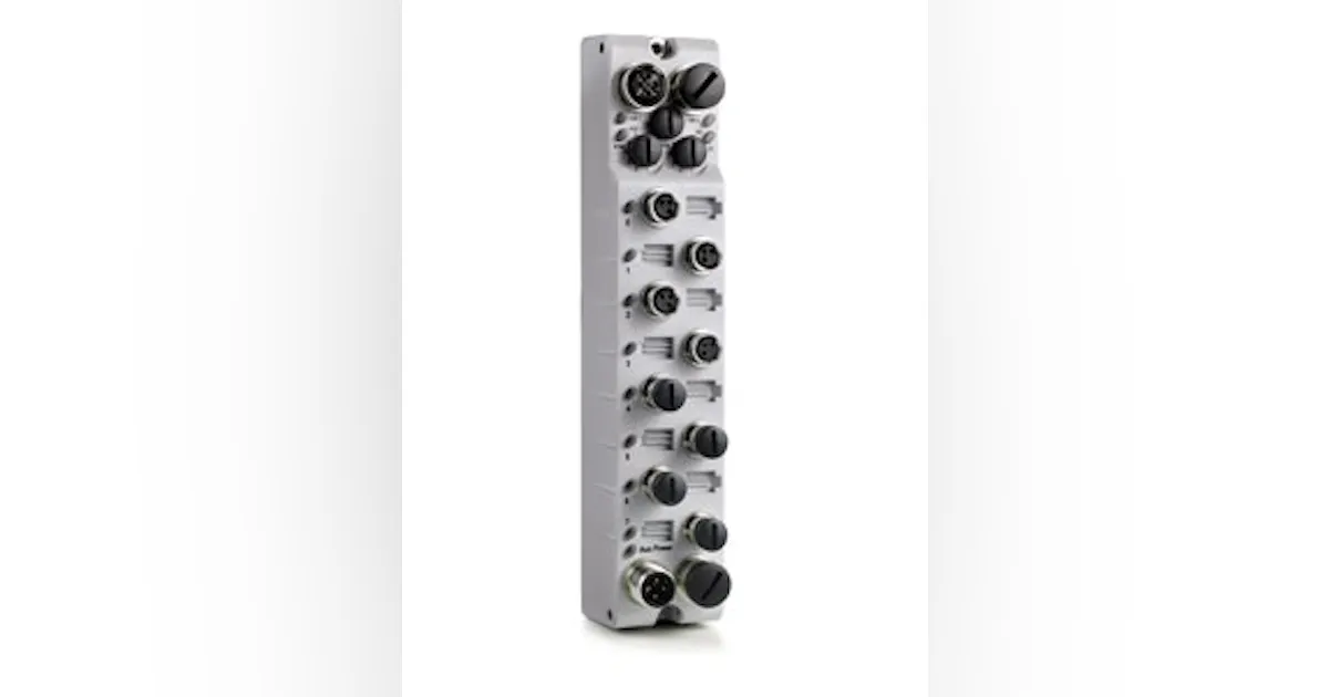 Input/Output: Rockwell's 1732E Slim ArmorBlock Ethernet/IP-Based, On ...