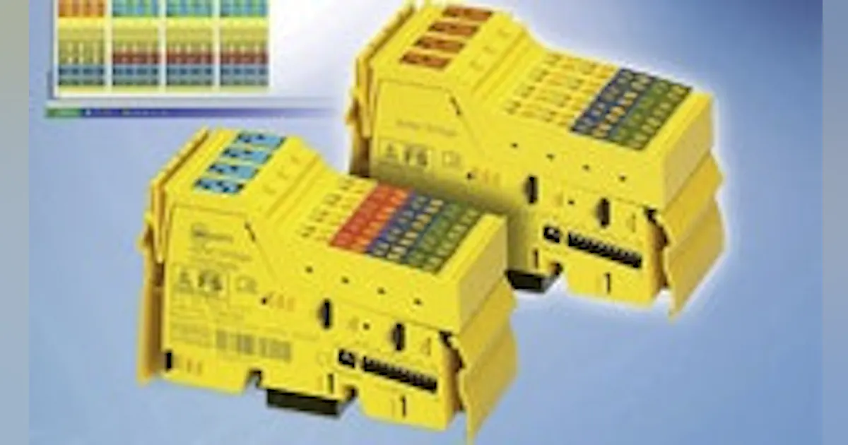 I/O Safety System: Phoenix Contact's SafetyBridge Technology | Control ...