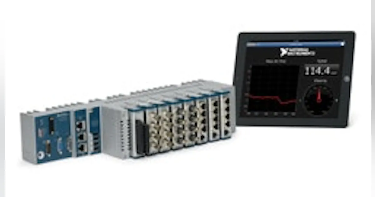 Data Acquisition: National Instruments' CompactDAQ Platform | Control ...