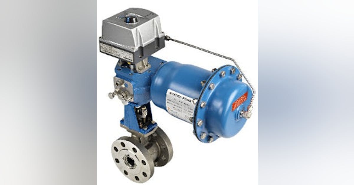 Industrial ValveMetso's Neles Rotary Control Valve Control