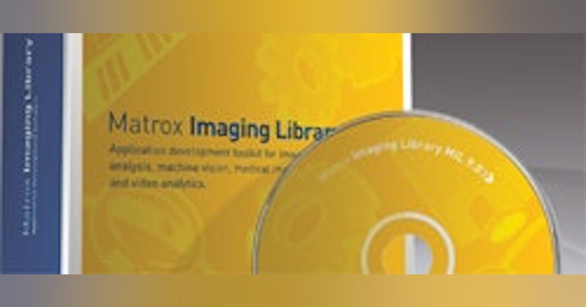 Software: Matrox Imaging Library (MIL) Offers Real-Time H.264 Encoder ...
