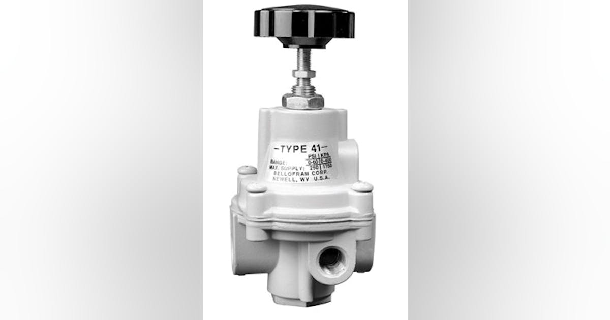 Pressure Regulators Marsh Bellofram's Type 41 HighPerformance Air