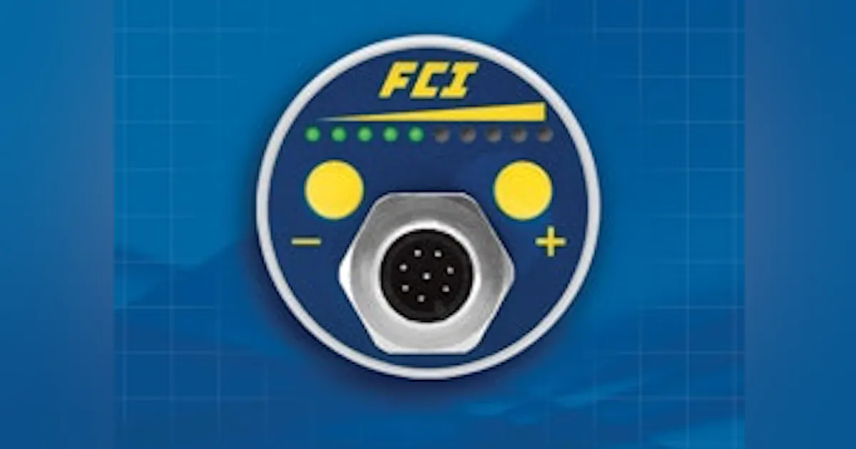 Analyzer Indicator Controller Measurement & Sensing: FCI's FS10A Analyzer Flow Switch/Monitor ...