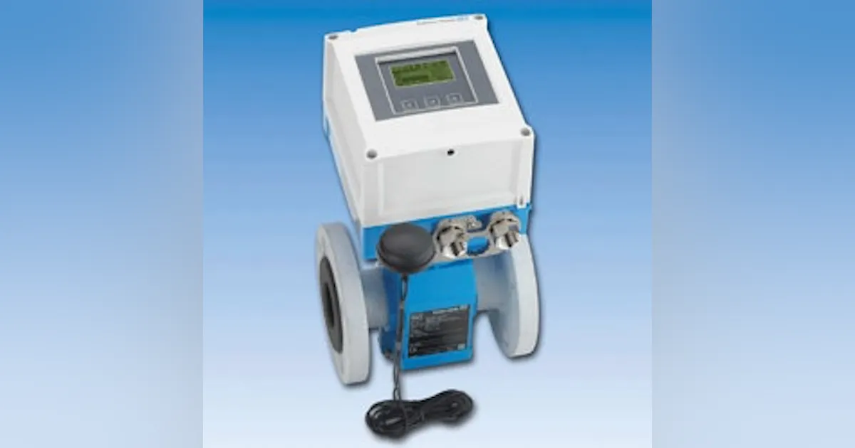 Flowmeter: Endress+Hauser's Proline Promag L80 Flowmeter | Control Global