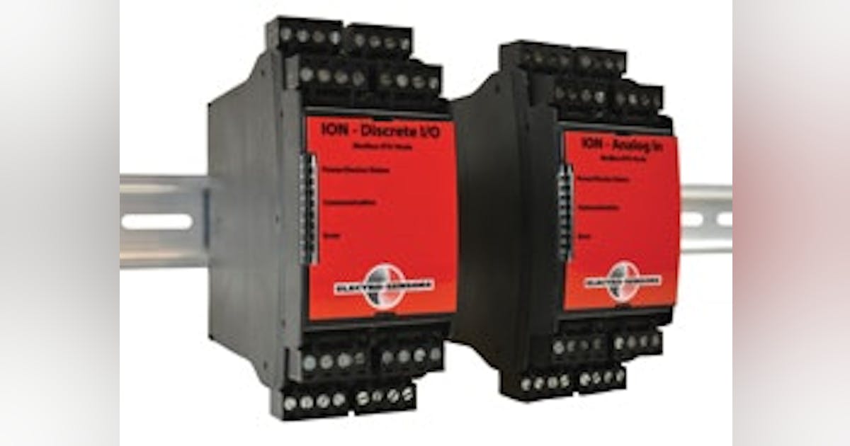 Input/Output: Basic Technology You Need to Run Your Operation | Control ...