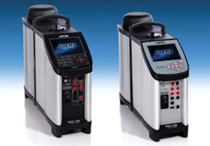 Portable Calibrators: Ametek's Jofra Ptc-125 and RTC-159 Ultra Cooler ...