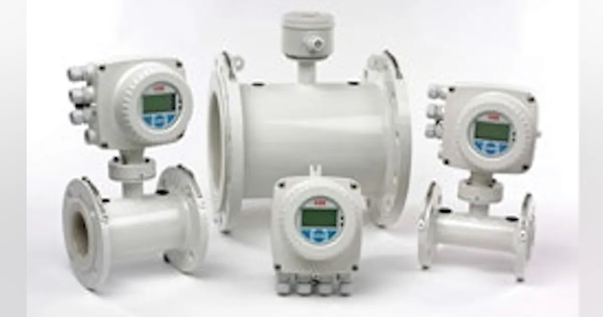 Abb Flow Controller Flowmeter: ABB's WaterMaster Flowmeters | Control Global
