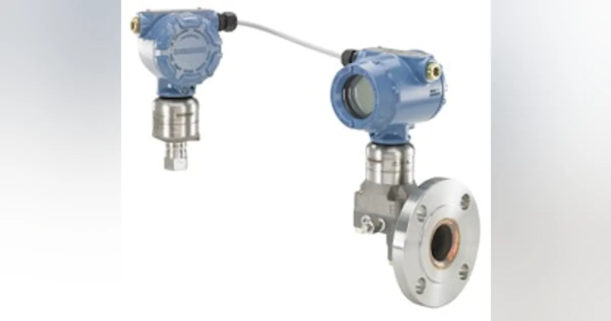 Pressure Sensor: Emerson's Electronic Remote Pressure Sensor System ...