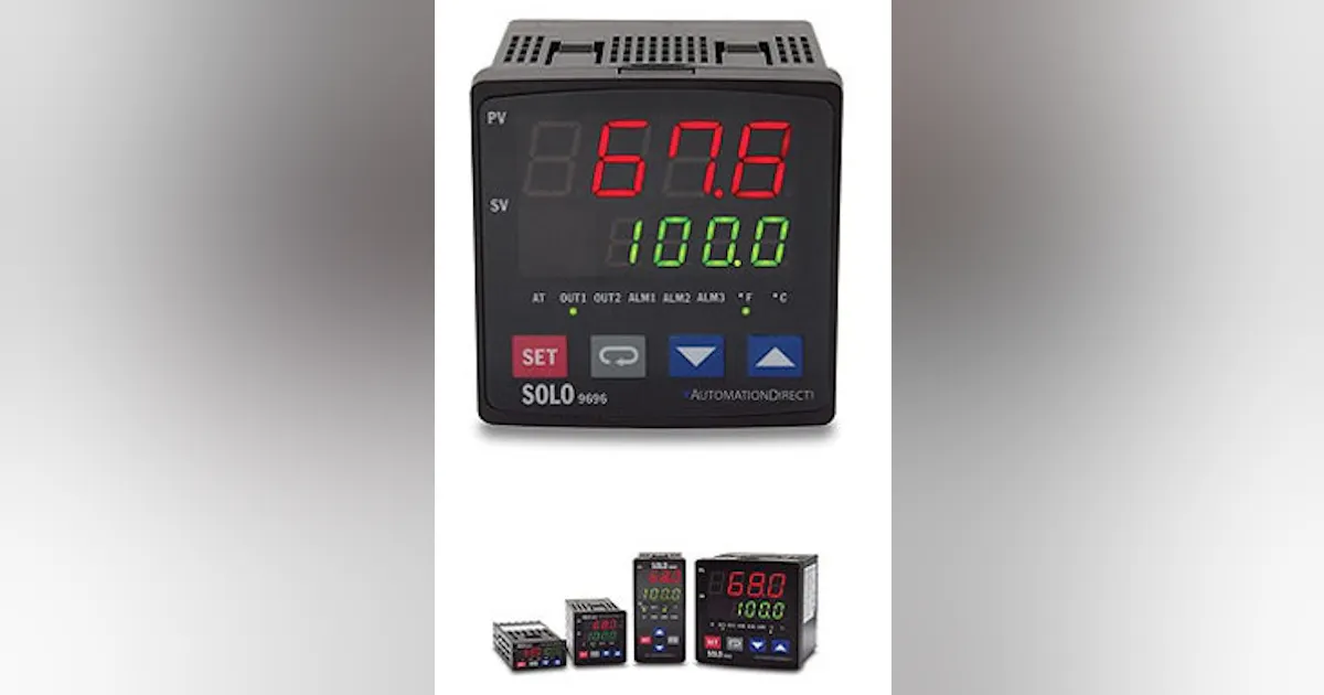 Single Loop Temperature Controller Single Loop Teperature Controller: AutomationDirect's 24 VDC ...