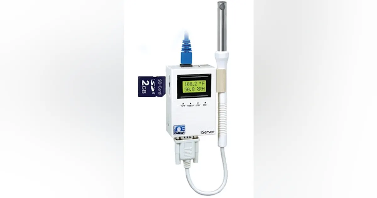 Process Analyzers | The Omega iTHX-SD Transmitter | Control Global ...