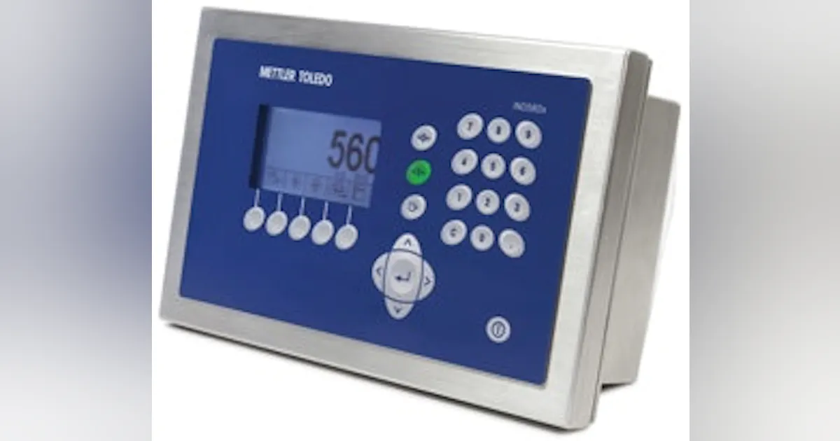 Ind560 Intrinsic Safety | Mettler Toledo's IND560x Intrinsically Safe Weighing ...