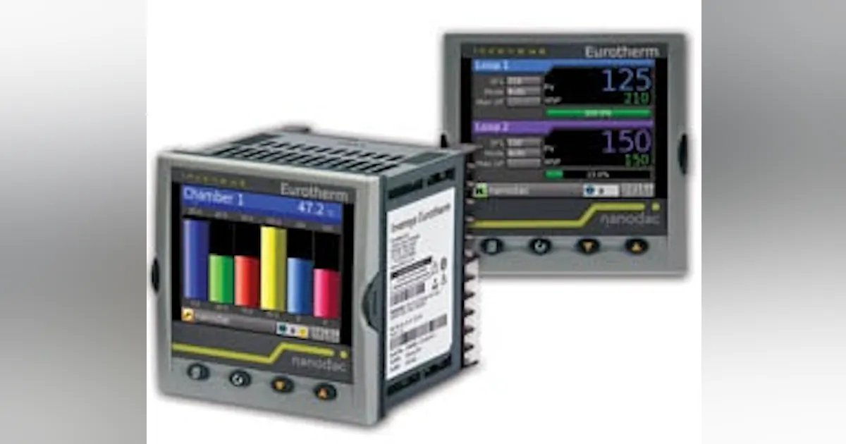 Invensys Asd Controllers Industrial Controllers | Invensys Eurotherm's Nanodac Controller ...