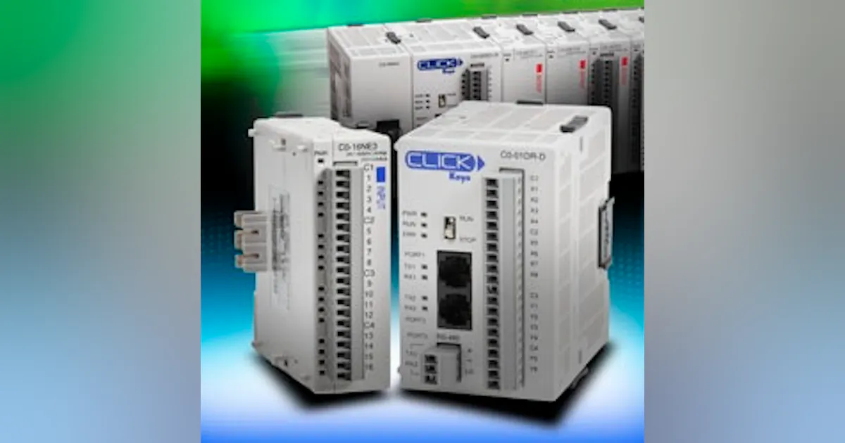 Click Automation Direct PLC | AutomationDirect's CLICK Standard CPU | Control Global | Control ...