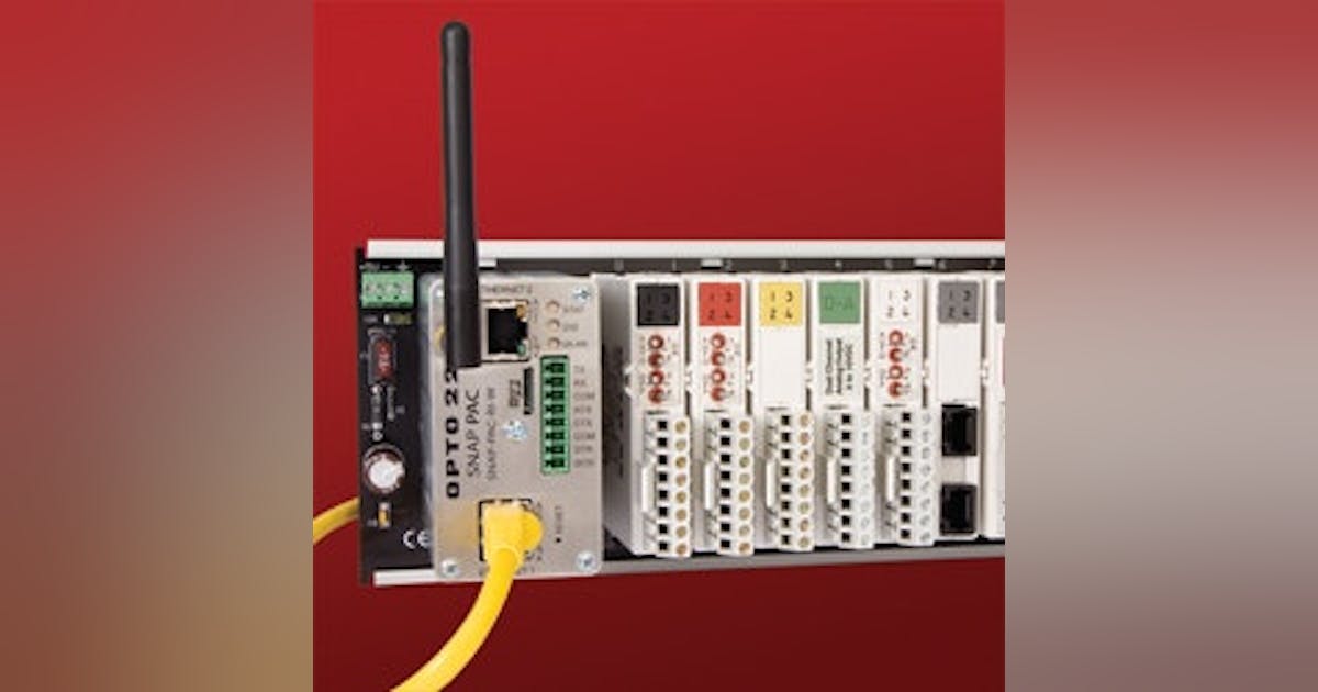 Industrial Computers | Opto 22's Snap-PAC-R1-W | Control Global ...