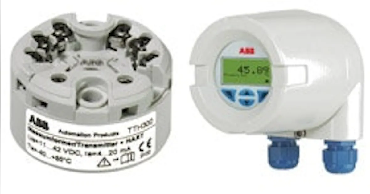 Temperature Instruments Abb Temperature: Head and Field Mounted Temperature Transmitters | Control ...