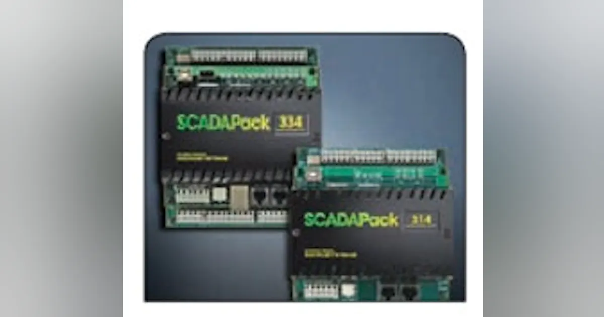 SCADA | Control Microsystems' SCADAPack 300 Series of PLCs | Control ...