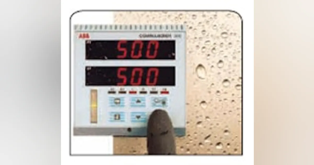 Process Controllers: ABB Instrumentation's Commander Single-Loop ...