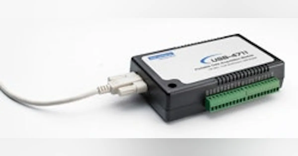 Data Acquisition Tools | Advantech's USB-Based Multifunctional I/O ...