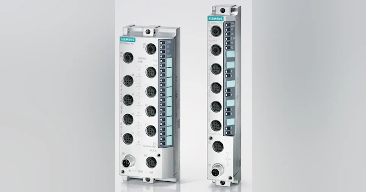 I/O Systems | Siemens's Space-Saving I/O Blocks | Control Global ...