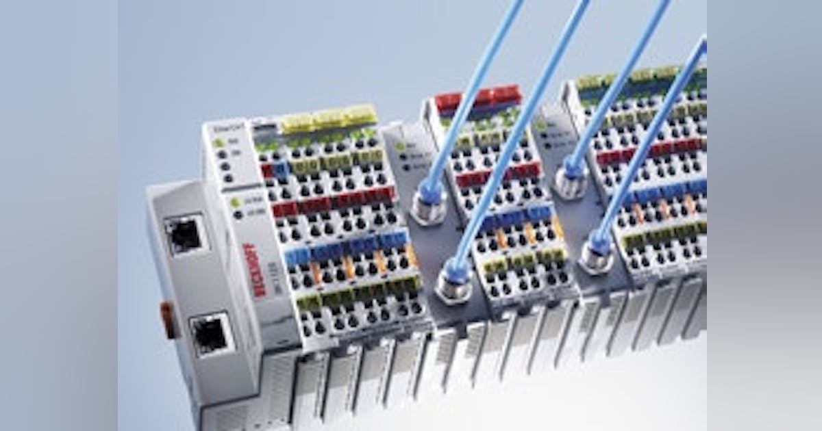 I/O Modules | Beckhoff's Pressure Measuring Terminals | Control Global ...
