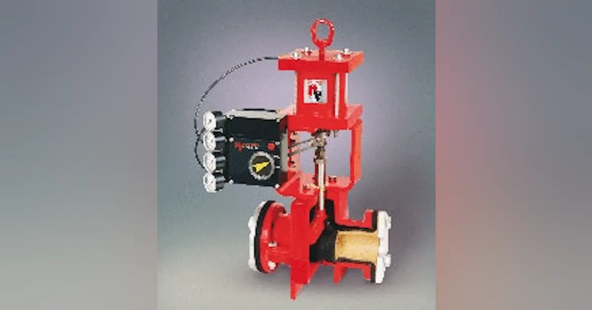 Red Valve Rff4348 Process Automation Technologies | Red Valve's Series 5200 control pinch ...
