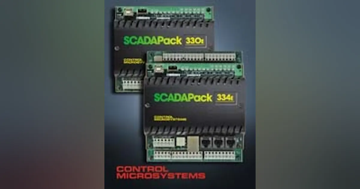Process Automation Technologies | Control Microsystems' SCADAPack 330E ...