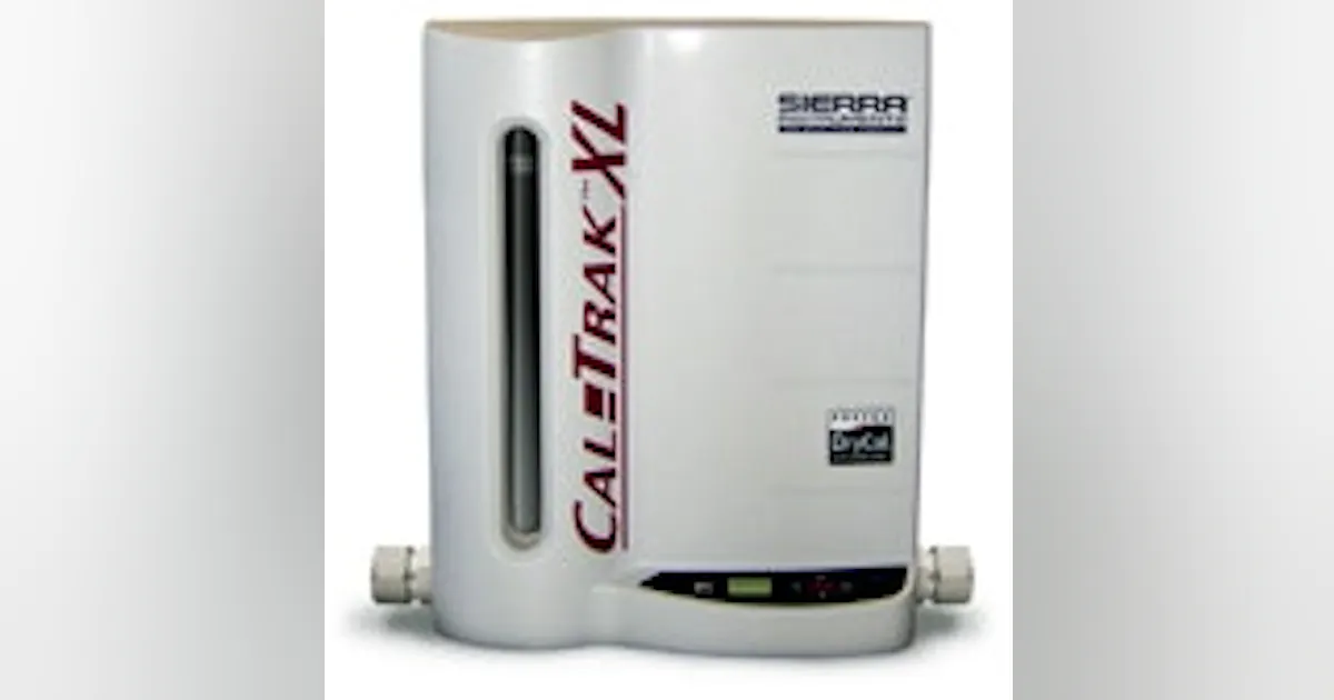 Process Automation Technologies | Sierra Instruments' Cal=Trak XL ...