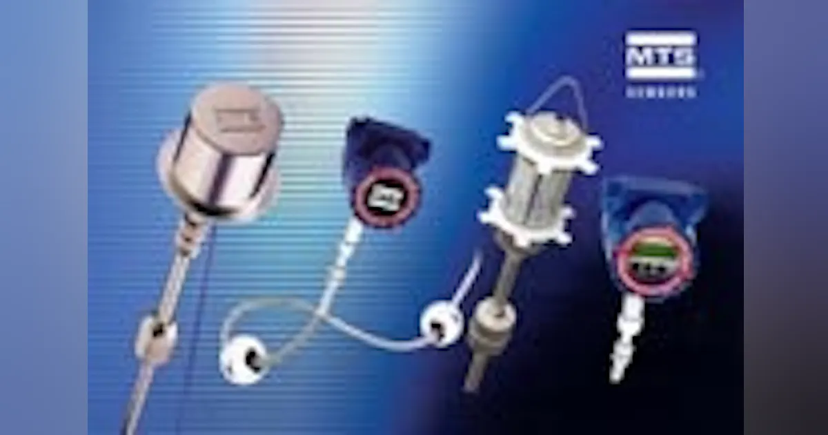 MTS Systems Sensor Div.'s Level Plus Liquid-Level Transmitters ...